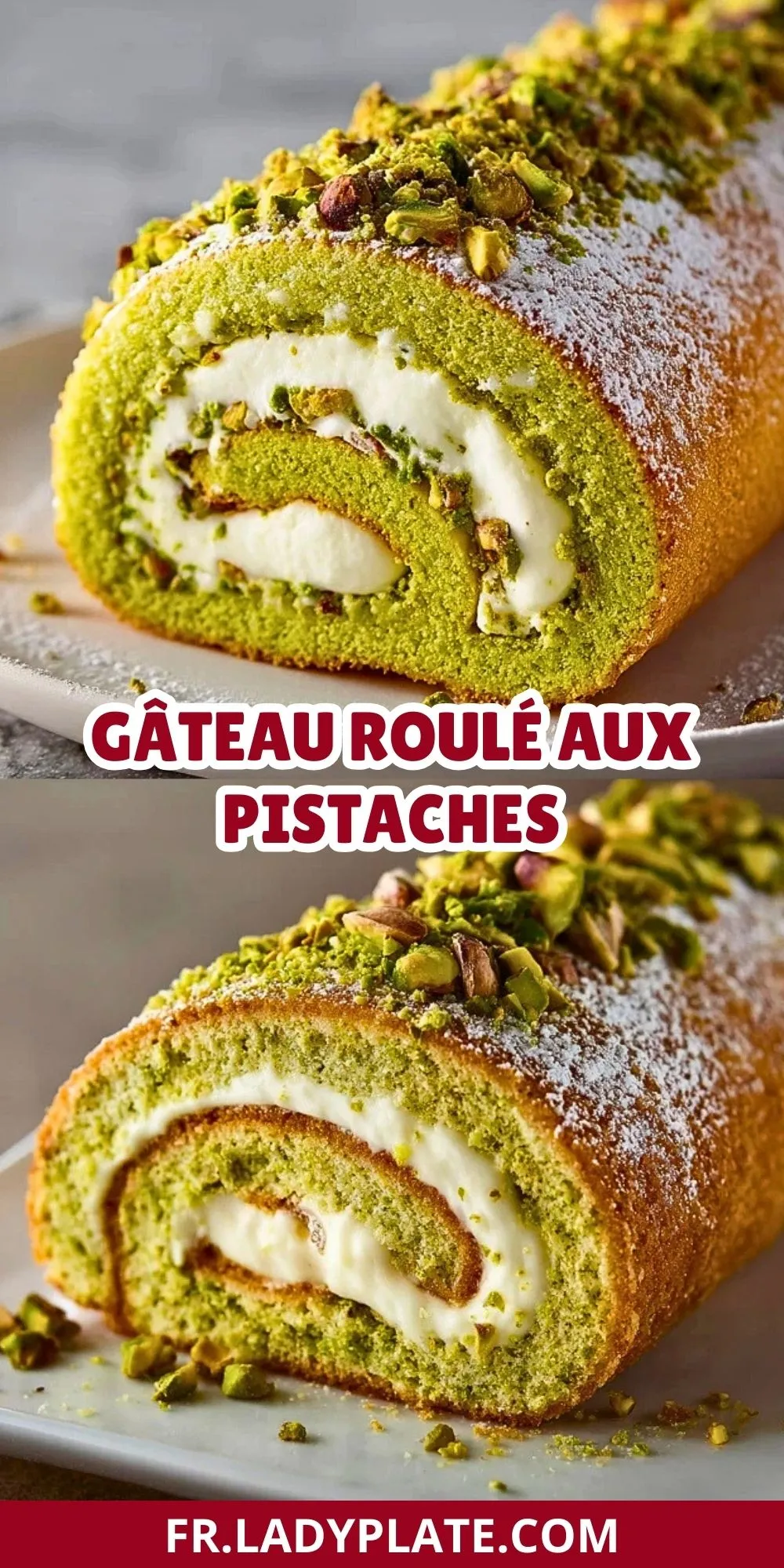 Gâteau Roulé aux Pistaches (2)