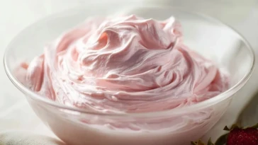 Glaçage Aux Fraises Et Guimauve