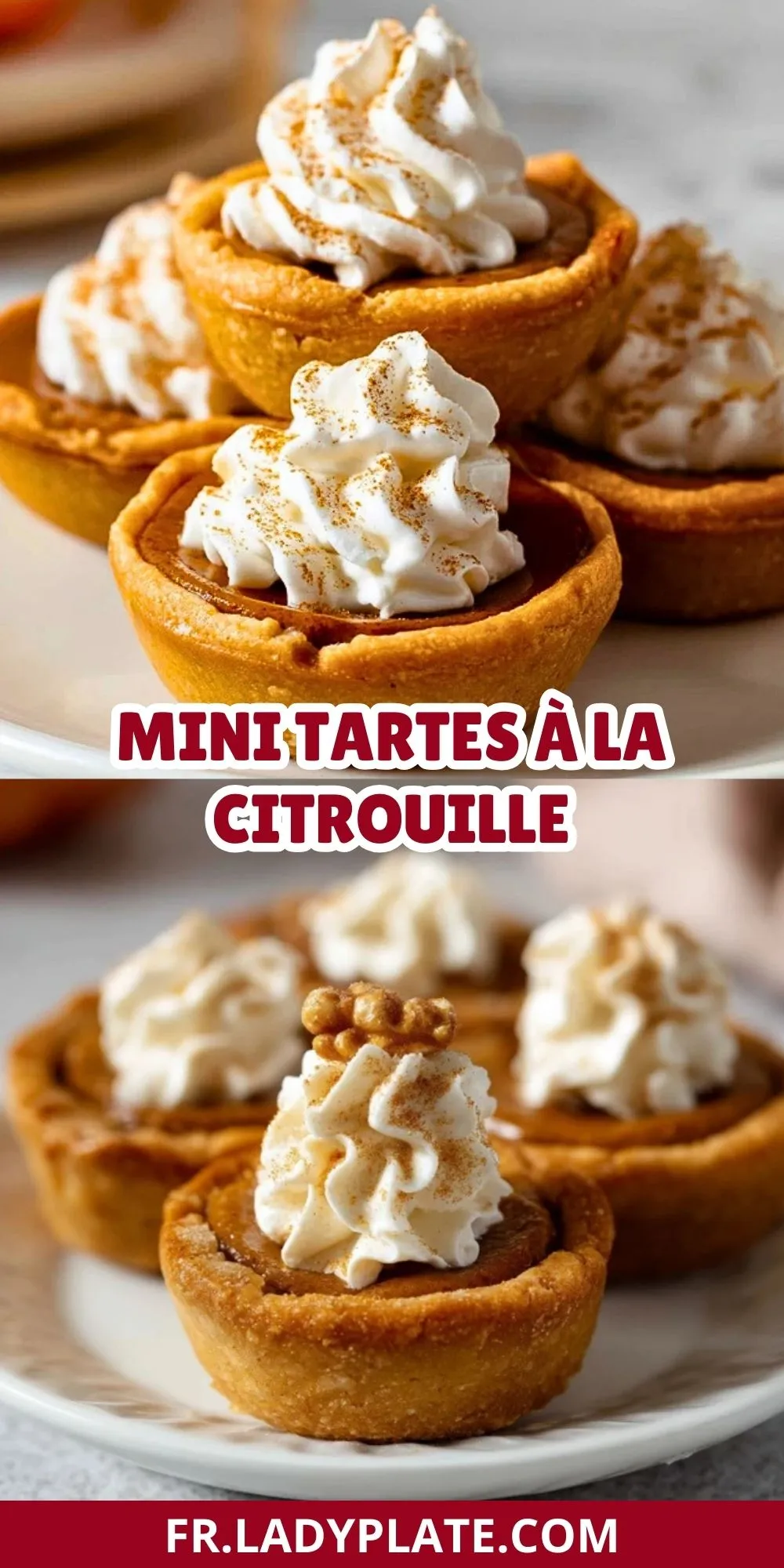 Mini Tartes à la Citrouille (2)