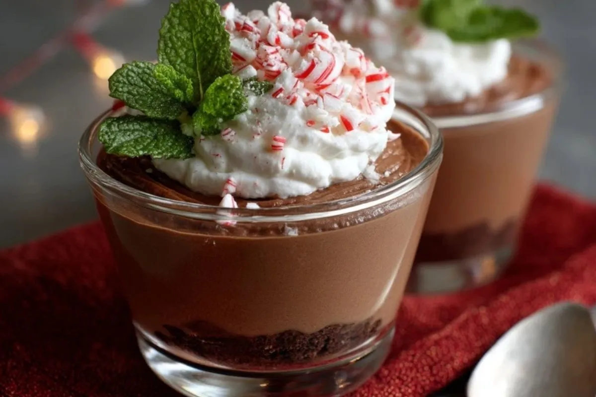 Mousse Au Chocolat Menthe