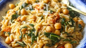 Orge Perlé aux Pois Chiches