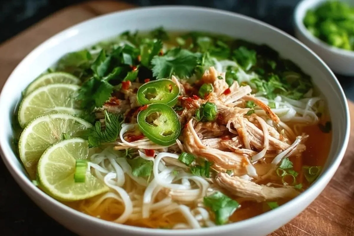 Pho Au Poulet Rôti