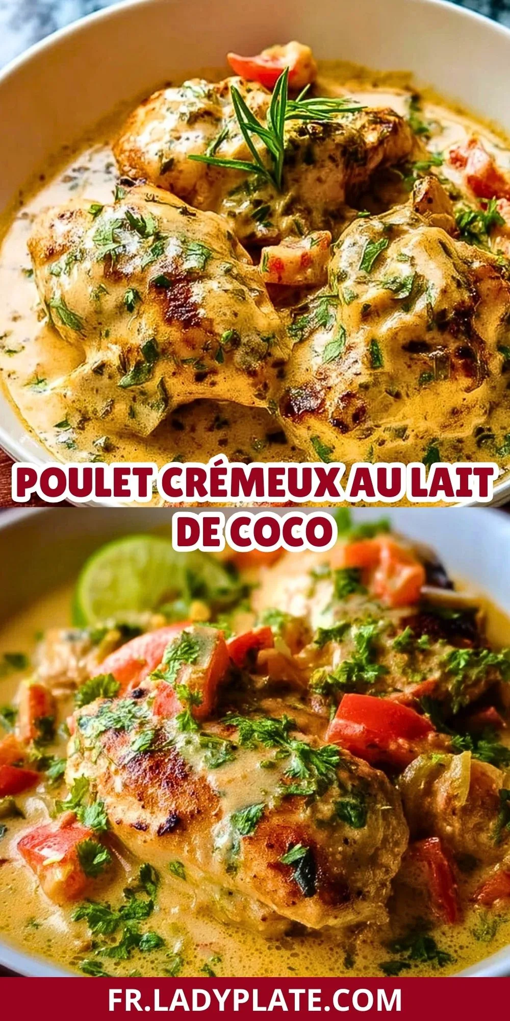 Poulet Crémeux au Lait de Coco (2)