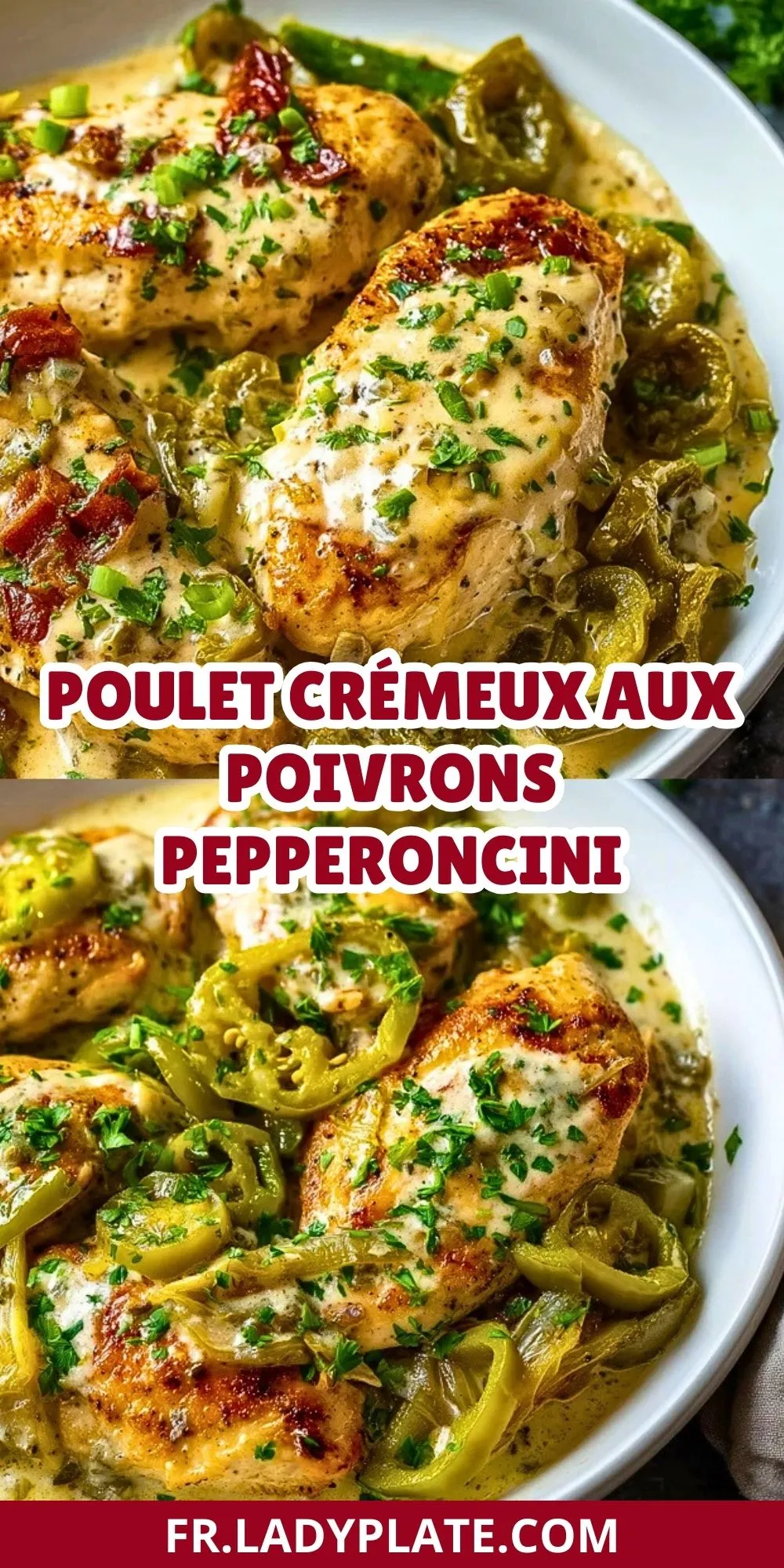 Poulet Crémeux Aux Poivrons Pepperoncini (2)