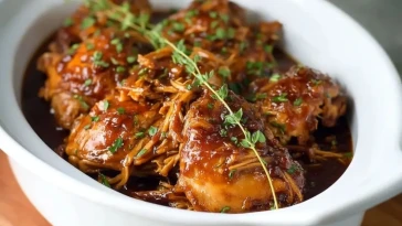 Poulet Miel Ail Sans Gluten À La Mijoteuse