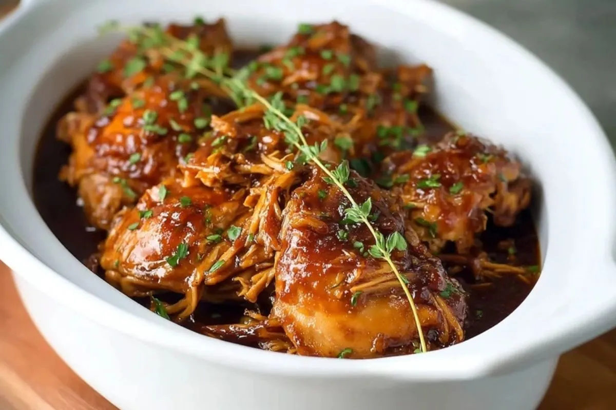 Poulet Miel Ail Sans Gluten À La Mijoteuse