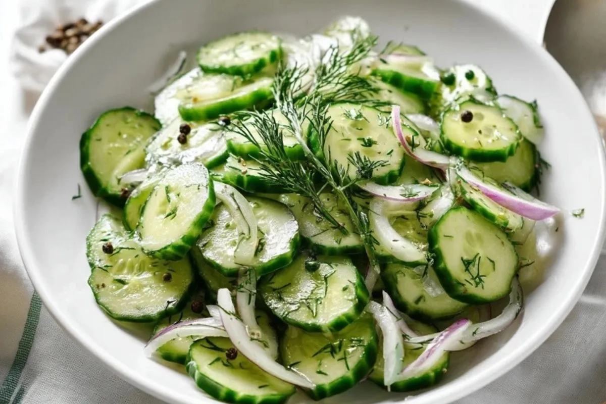 Salade De Concombres Facile