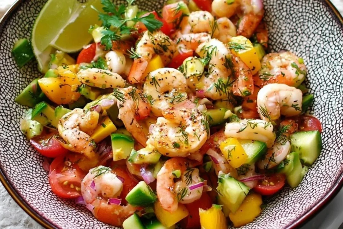 Salade De Crevettes DÉté