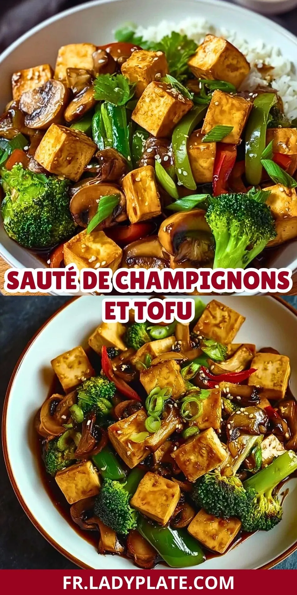 Sauté De Champignons Et Tofu (2)