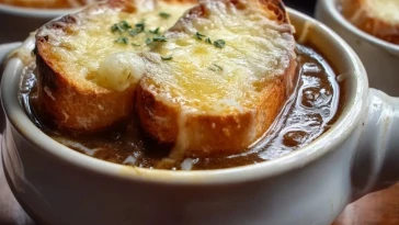 Soupe À LOignon Gratinée