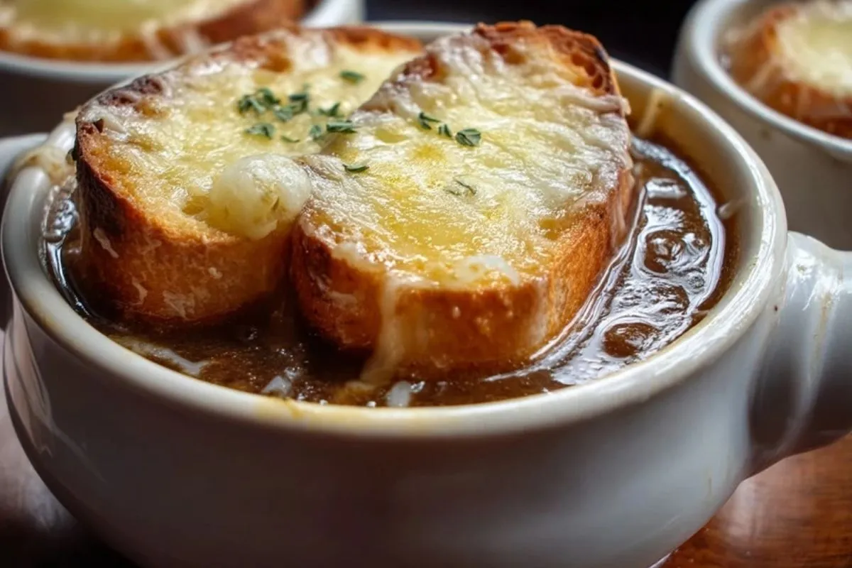 Soupe À LOignon Gratinée