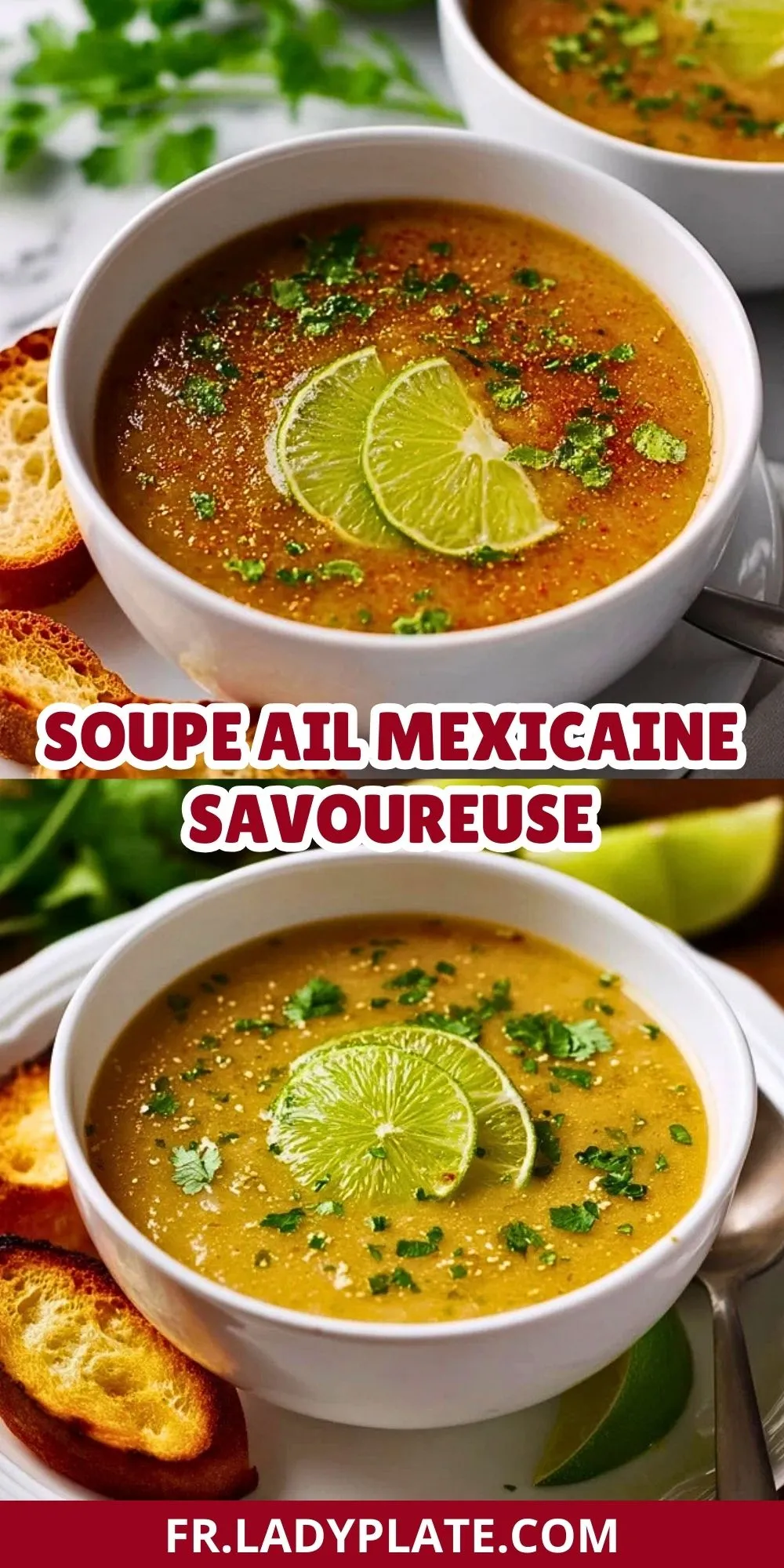 Soupe Ail Mexicaine Savoureuse (2)