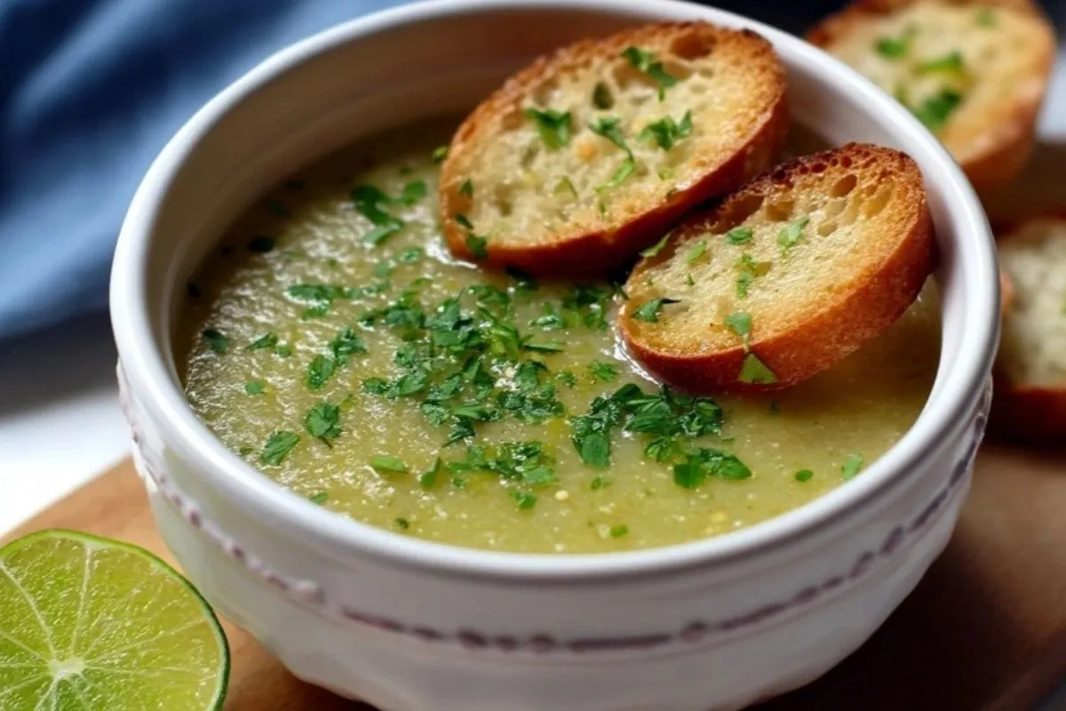 Soupe Ail Mexicaine Savoureuse