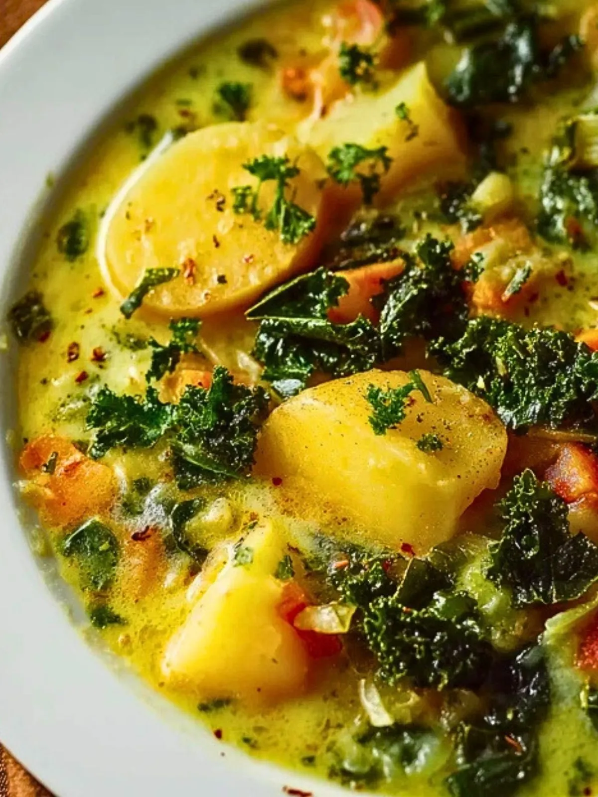 Soupe Épaissie Aux Pommes De Terre Et Au Chou Frisé (1)