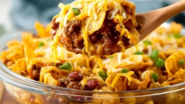 Tacos De Fritos Au Fromage