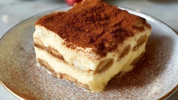 Tiramisu à LAdvocaat