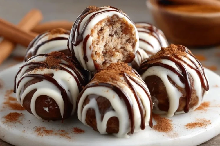 Truffes Aux Rouleaux De Cannelle Sans Cuisson