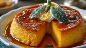 Flan à la Citrouille