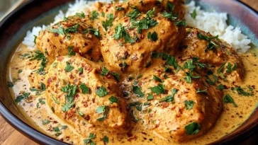 Poulet Crémeux au Beurre de Cowboy