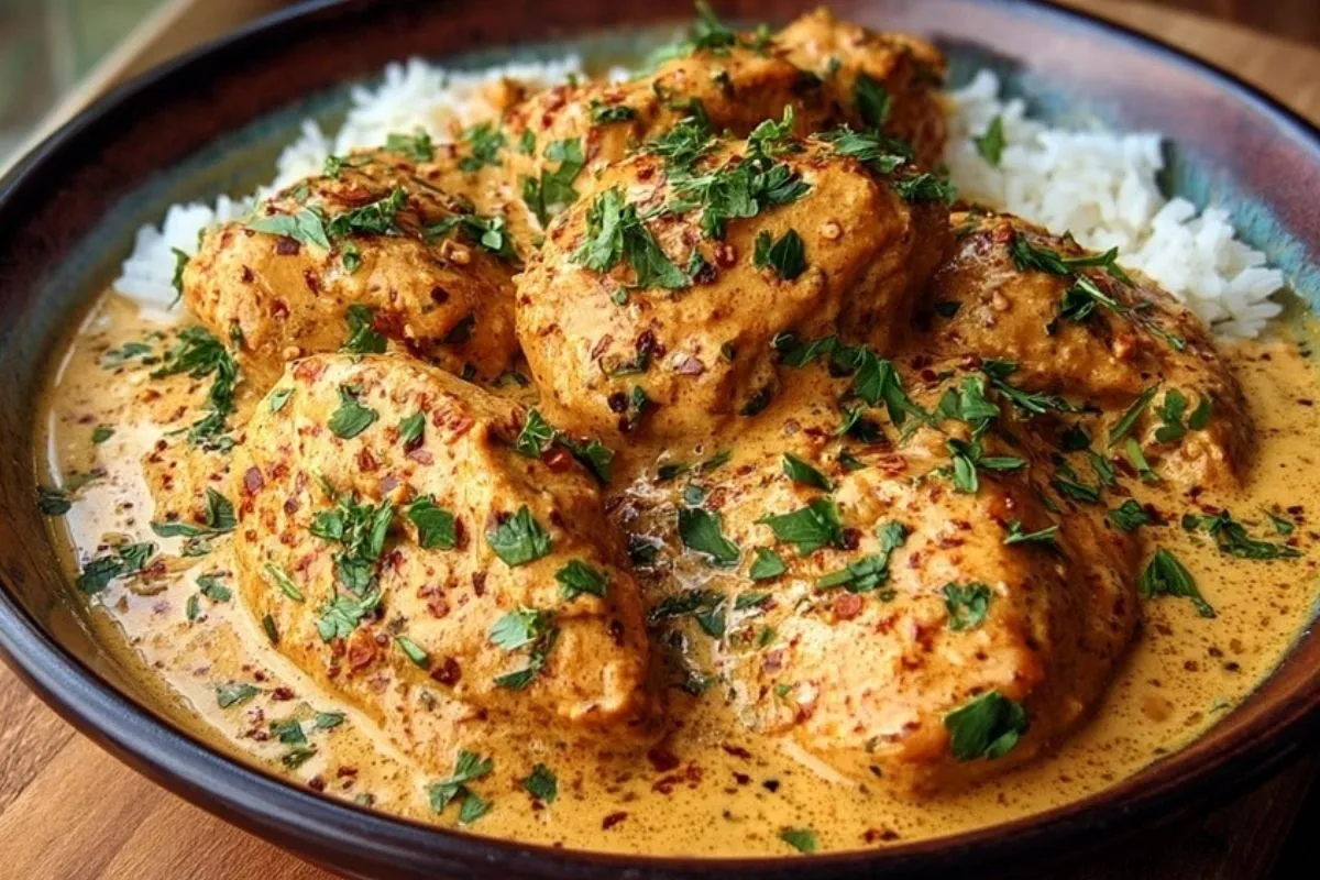 Poulet Crémeux au Beurre de Cowboy