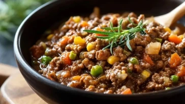 Viande Hachée Savoureuse