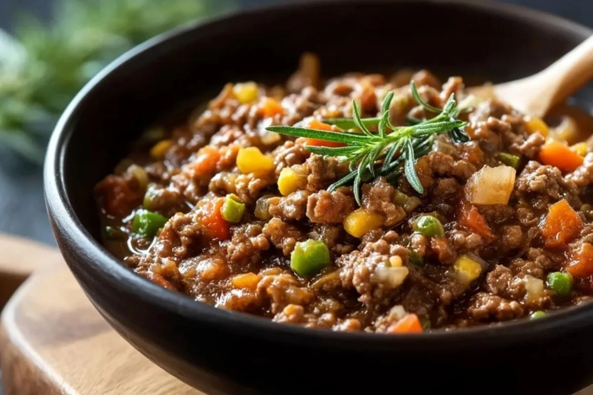 Viande Hachée Savoureuse
