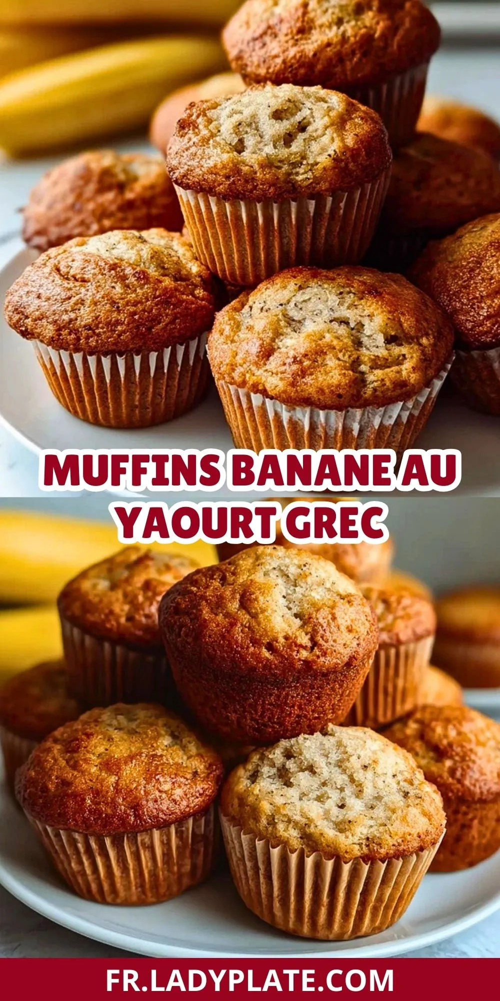 Muffins Banane Au Yaourt Grec (2)