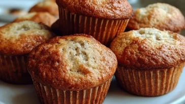 Muffins Banane Au Yaourt Grec