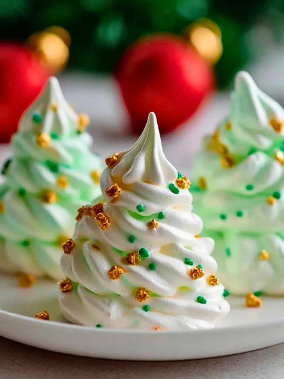 Arbres De Noël En Meringue (1)