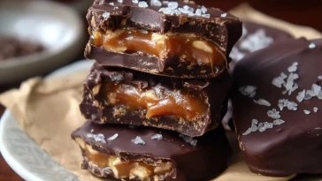 Barres De Chocolat Aux Dattes