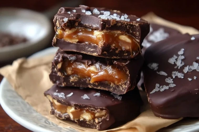 Barres De Chocolat Aux Dattes