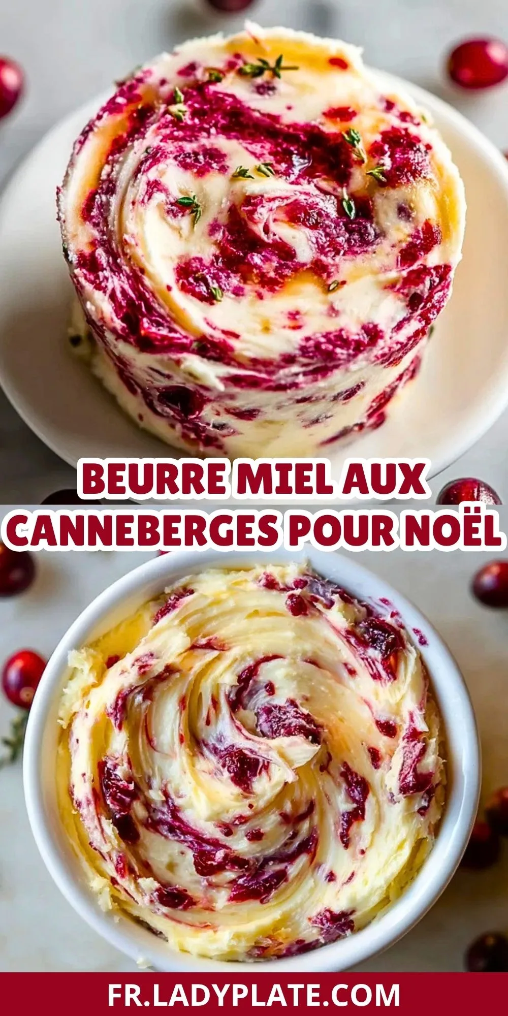Beurre Miel aux Canneberges pour Noël (2)