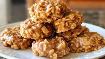 Biscuits Au Beurre De Cacahuète Sans Cuisson