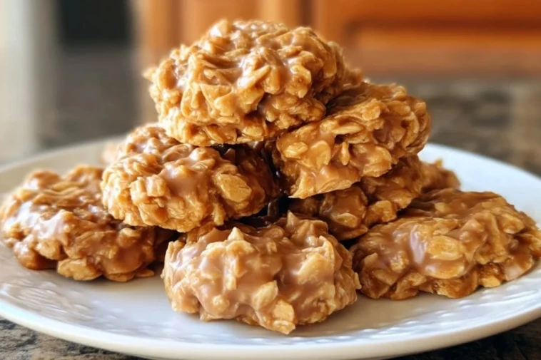 Biscuits Au Beurre De Cacahuète Sans Cuisson