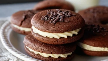 Biscuits Au Chocolat Fourrés