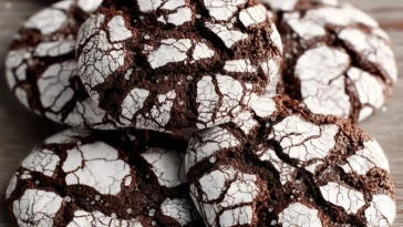 Biscuits Craquelés au Chocolat