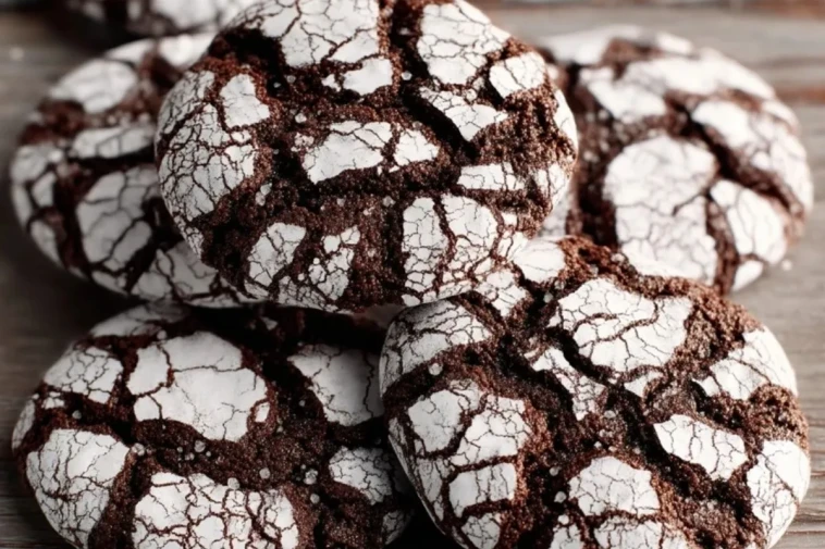 Biscuits Craquelés au Chocolat