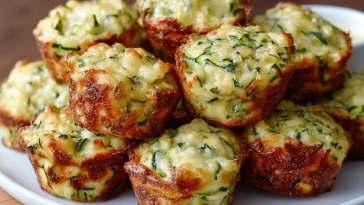 Bouchées De Courgettes Au Fromage