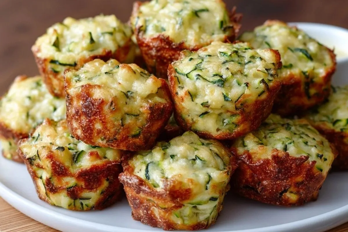 Bouchées De Courgettes Au Fromage