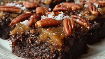 Brownies Allemandes Aux Noix De Pécan