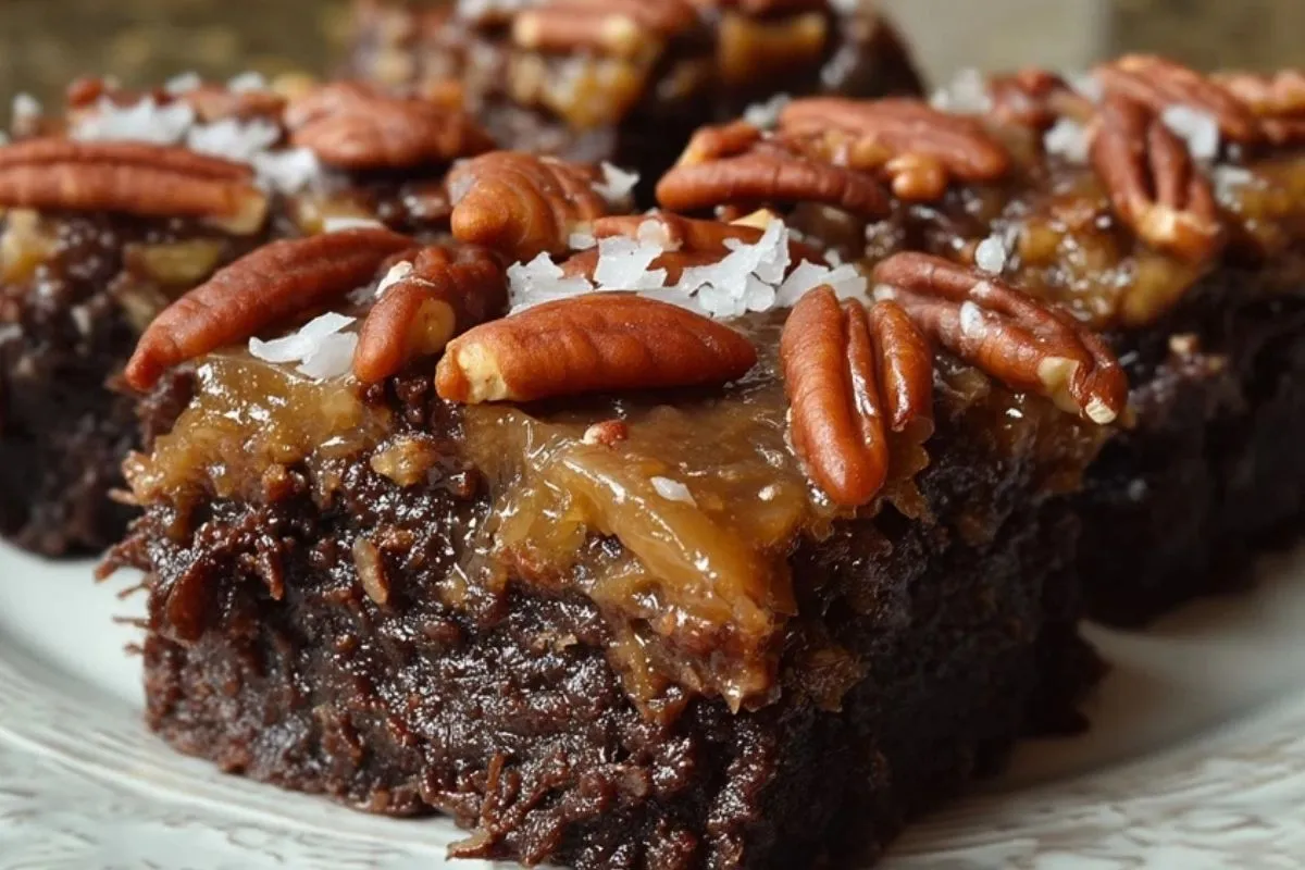 Brownies Allemandes Aux Noix De Pécan
