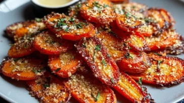 Carottes Écrasées Croquantes