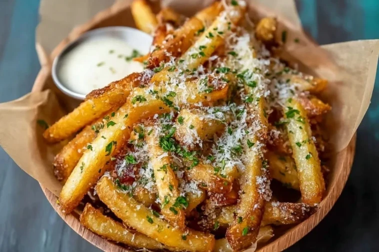 Frites Maison aux Truffes et Parmesan