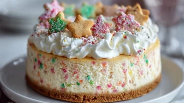 Gâteau Au Fromage Blanc Aux Biscuits Sucrés