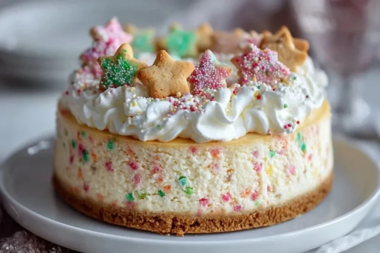 Gâteau Au Fromage Blanc Aux Biscuits Sucrés