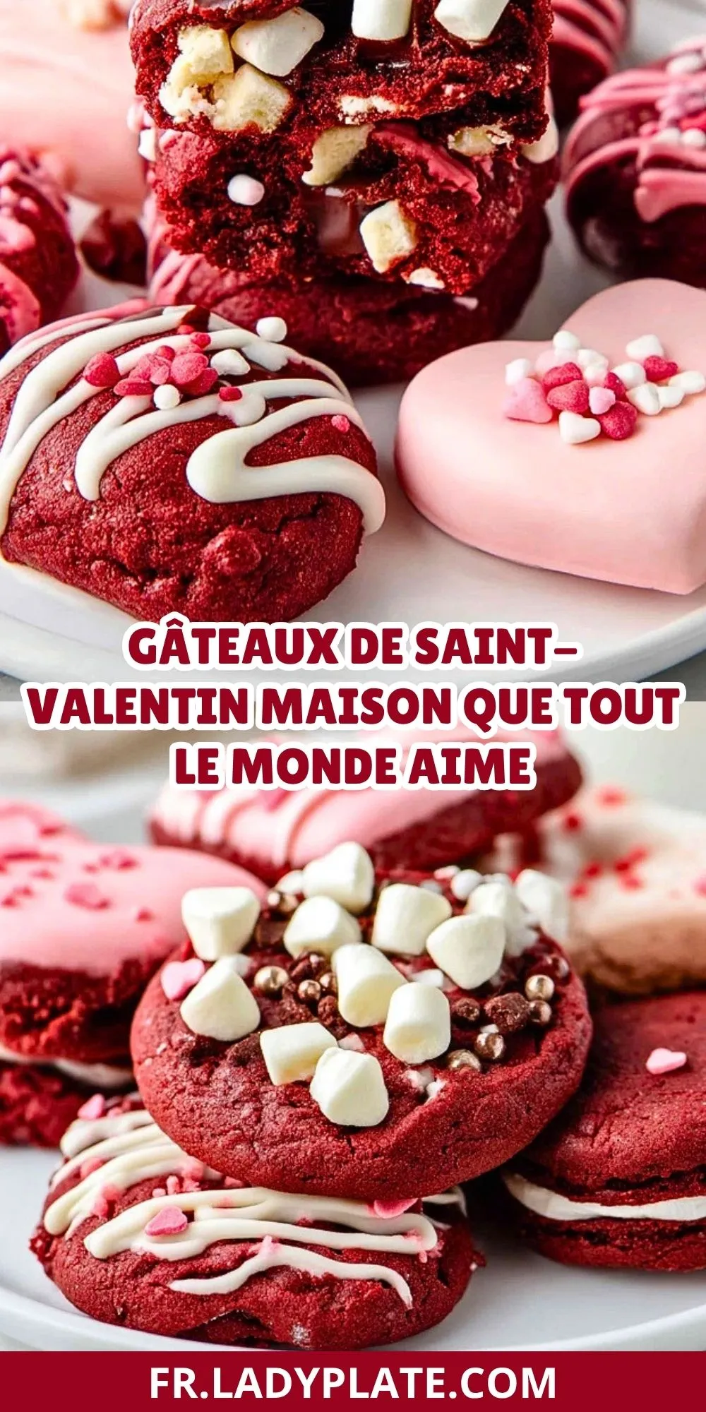 Gâteaux de Saint-Valentin Maison que Tout le Monde Aime - Pin 1