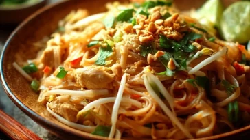 Pad Thaï Au Poulet