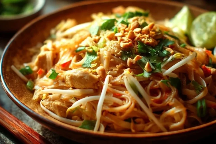 Pad Thaï Au Poulet