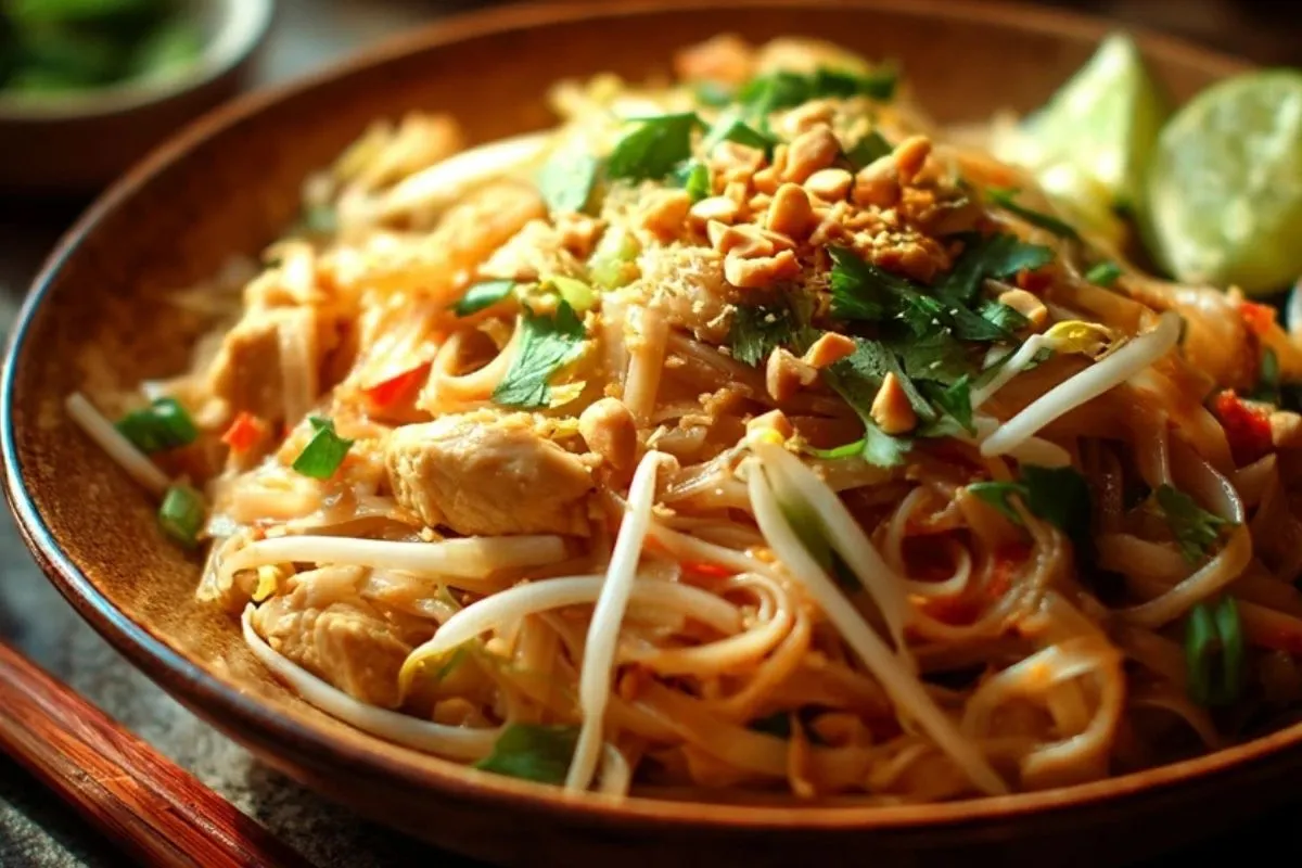 Pad Thaï Au Poulet