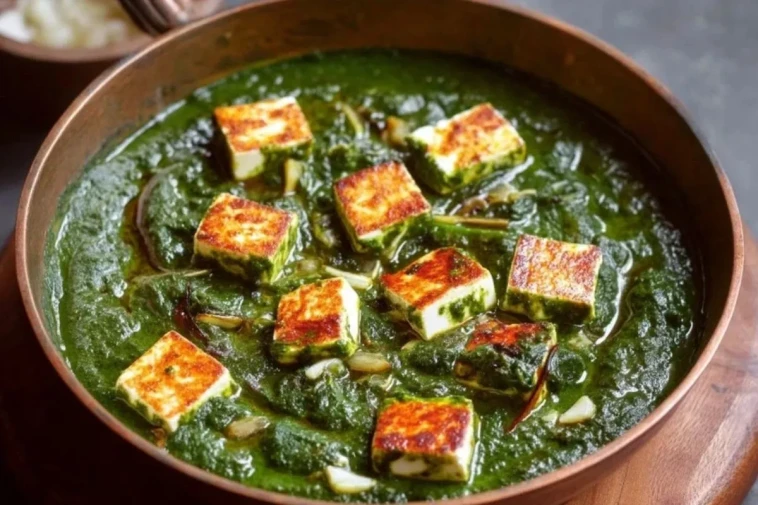 Palak Paneer Authentique